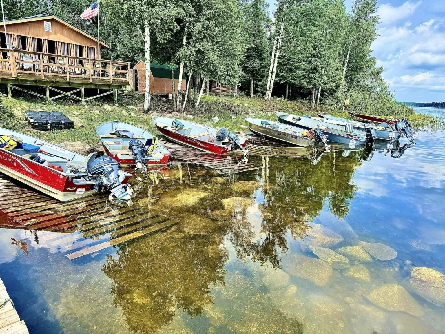 Boat Rental at Camp Lake St. Joseph, a world class fishing destination in Northwest Ontario