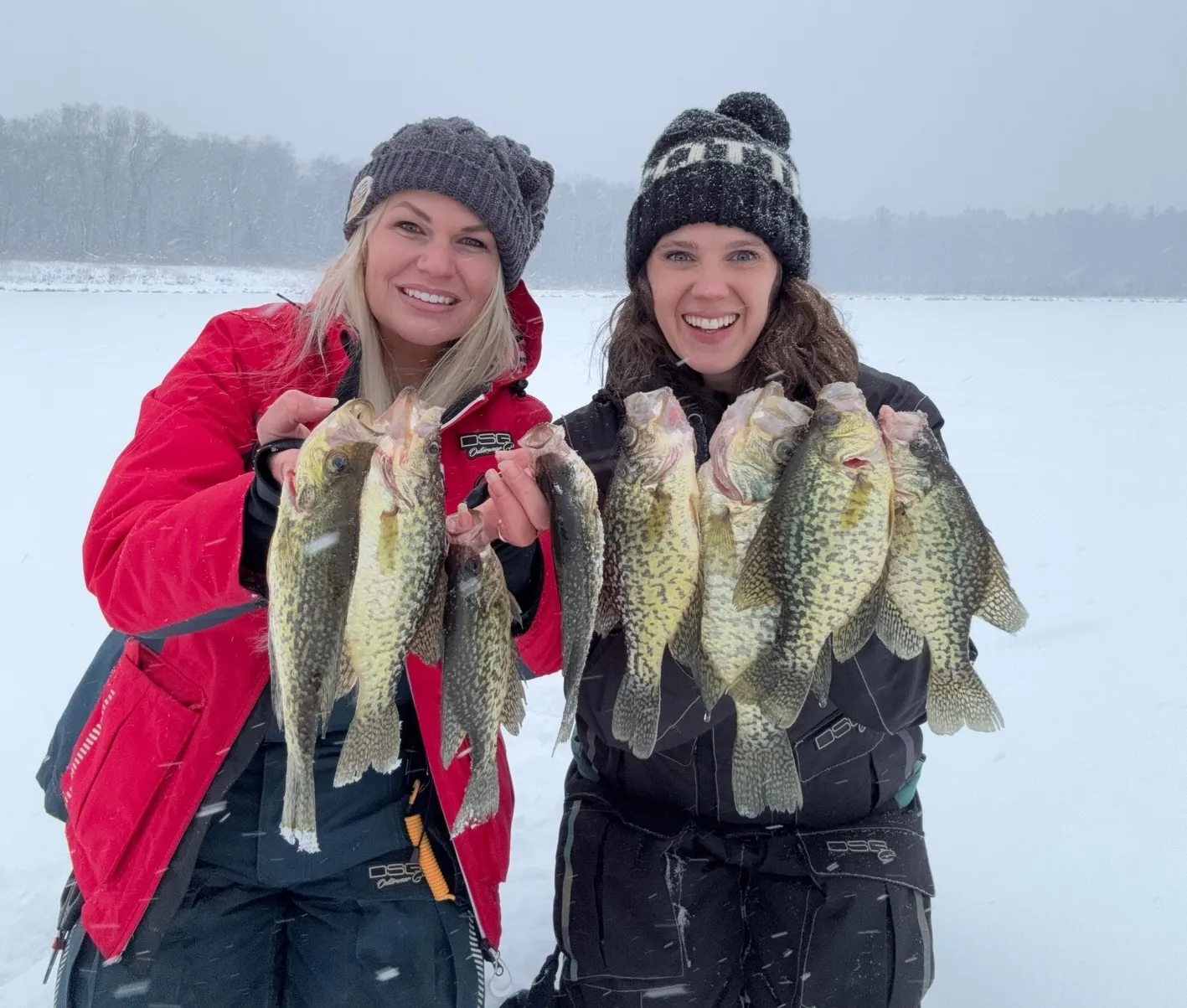 Ice crappie — Midwinter bite